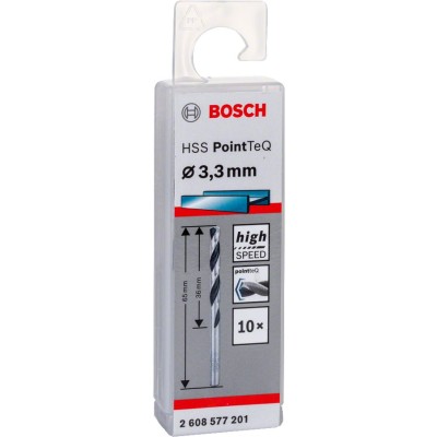 Bosch - HSS-PointeQ Metal Matkap Ucu 3,3 mm 10'lu