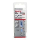 Bosch - Ekonomik Seri Metal İçin T 118 A Dekupaj Testeresi Bıçağı - 25'Li Paket