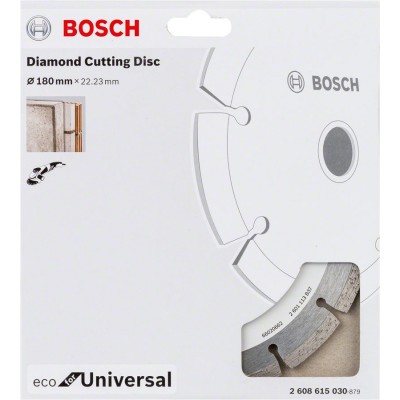Bosch - Ekonomik Seri Genel Yapı Malzemeleri İçin Elmas Kesme Diski 180 mm