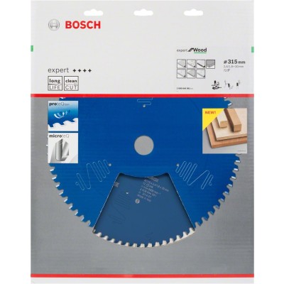 Bosch - Expert Serisi Ahşap için Daire Testere Bıçağı 315*30 mm 72 Diş