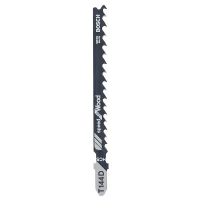 Bosch - Hızlı Kesim Serisi Ahşap İçin T 144 D Dekupaj Testeresi Bıçağı - 25'Li Paket