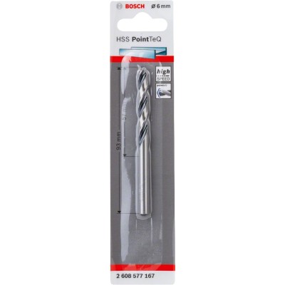 Bosch - HSS-PointeQ Metal Matkap Ucu 6,0 mm