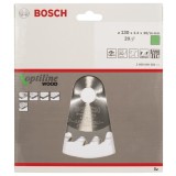 Bosch - Optiline Serisi Ahşap için Daire Testere Bıçağı 130*20/16 mm 20 Diş