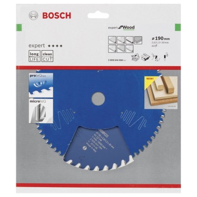 Bosch - Expert Serisi Ahşap için Daire Testere Bıçağı 190*30 mm 40 Diş