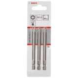 Bosch - Extra Hard Serisi Vidalama Ucu PZ 3*89 mm 3'lü