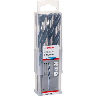 Bosch - HSS-PointeQ Metal Matkap Ucu 11,3 mm 5'li