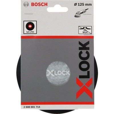 Bosch - X-LOCK - 125 mm Fiber Disk Yumuşak Taban