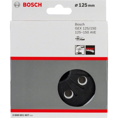 Bosch - 125 mm Zımpara Tabanı Orta Sertlikte (GEX)