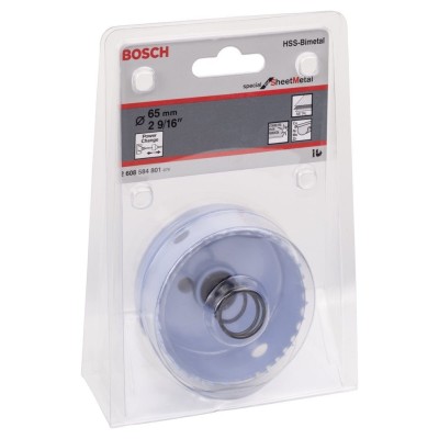 Bosch - Special Serisi Metal Ve Inox Malzemeler için Delik Açma Testeresi (Panç) 65 mm