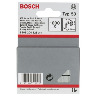 Bosch - Zımba Teli Tip 53 11,4*0,74*6 mm