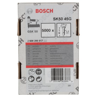 Bosch - GSK 50 Çivisi  45 mm 5000li