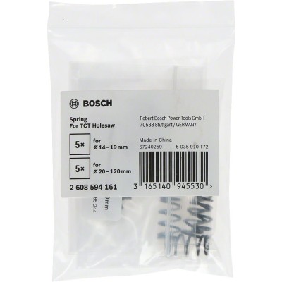 Bosch - Endurance Serisi Ağır Metaller için TCT Delik Açma Testeresi (Panç) Dışarı Atma Yayı