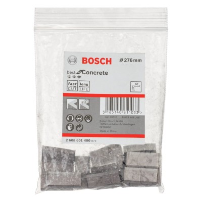Bosch - Best Serisi Elmas Sulu Karot Uç Segmanı 276 mm İçin 17 Parça