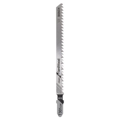 Bosch - Temiz Kesim Serisi Sert Ahşap İçin T 301 CDF Dekupaj Testeresi Bıçağı - 5'Li Paket