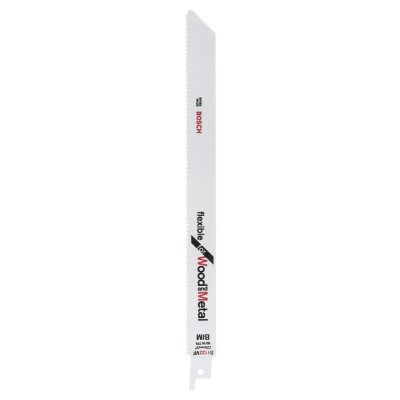Bosch - Flexible Serisi Ahşap Ve Metal için Panter Testere Bıçağı S 1122 VF - 5'li