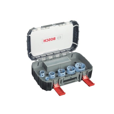 Bosch - Special Serisi Metal ve Inox Malzemeler için, 9 Parçalı Delik Açma Testeresi (Panç) Seti Ø 20-25-32-38-51-64 mm