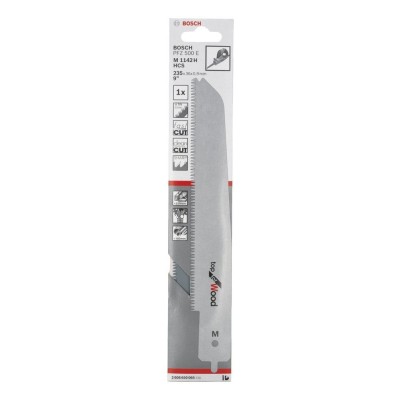 Bosch - Top Serisi PFZ 500 E Uyumlu Ahşap için Panter Testere Bıçağı M 1142 H 1'li