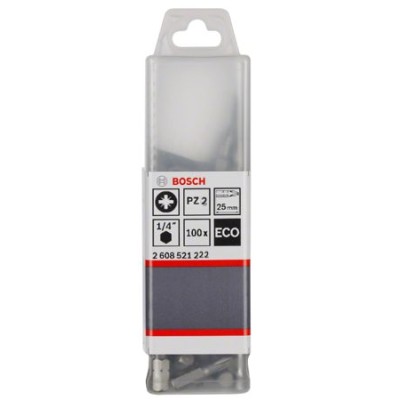 Bosch - Eco PZ2 Vidalama Ucu 25mm 100'lü