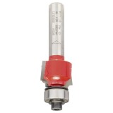 Bosch - Expert Serisi Ahşap İçin Çift Oluklu, Sert Metal Bilye Yataklı Yuvarlama Frezesi 8*3*55mm