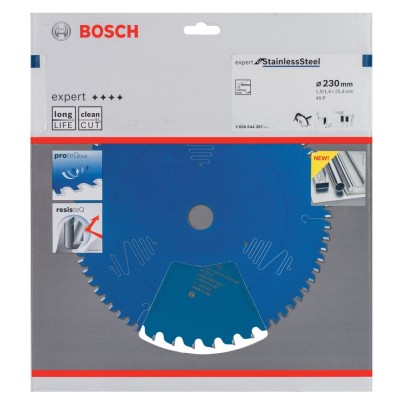 Bosch - Expert Serisi Paslanmaz Çelik için Daire Testere Bıçağı 230*25,4 mm 46 Diş