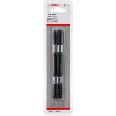 Bosch - Impact Control Serisi Çift Taraflı Vidalama Ucu 3'lü T20 *150mm