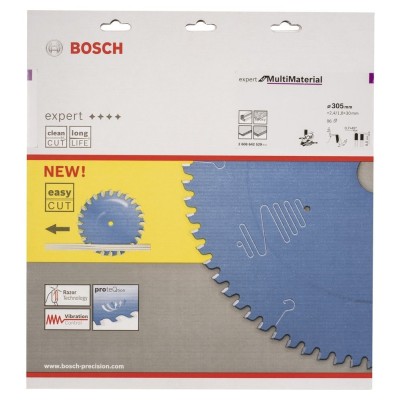 Bosch - Expert Serisi Çoklu Malzeme için Daire Testere Bıçağı 305*30 mm 96 Diş