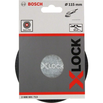Bosch - X-LOCK - 115 mm Fiber Disk Sert Taban