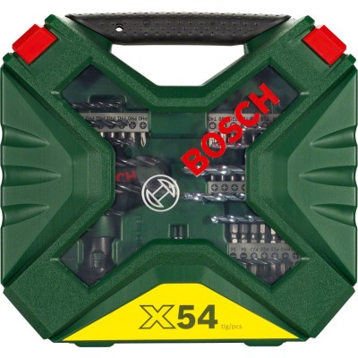 Bosch - X-Line 54 Parça Cırcır El Tornavidalı Karışık Aksesuar Seti