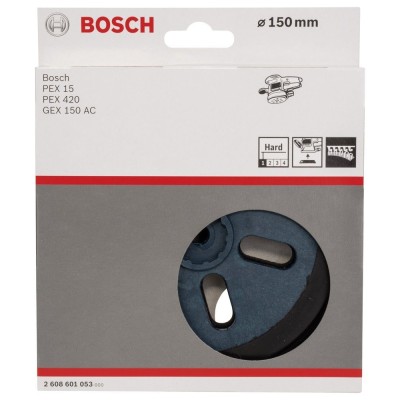 Bosch - 150 mm Zımpara Tabanı Sert