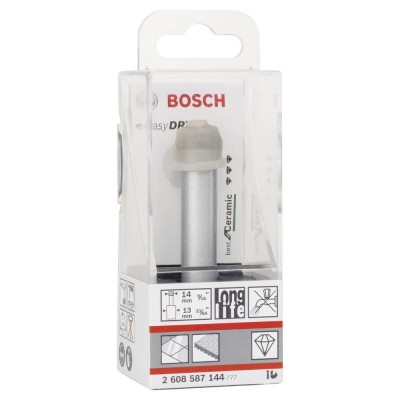 Bosch - Best Serisi, Matkap İçin Seramik Kuru Elmas Delici 14*33 mm