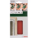 Bosch - Titreşimli Zımpara Kağıdı 10'lu, 93 x 185 mm 240 Kum 8 Delik