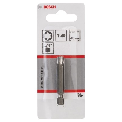 Bosch - Extra Hard Serisi Vidalama Ucu T40*49 mm 1'li