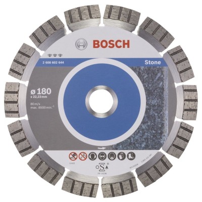 Bosch - Best Serisi Taş İçin Elmas Kesme Diski 180 mm