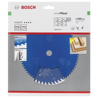Bosch - Expert Serisi Ahşap için Daire Testere Bıçağı 165*30 mm 48 Diş