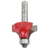 Bosch - Expert Serisi Ahşap İçin Çift Oluklu, Sert Metal Bilye Yataklı Yuvarlama Frezesi 8*9,5*60mm