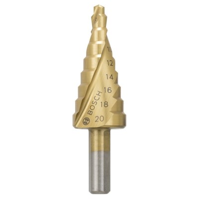 Bosch - HSS-TiN 9 Kademeli Matkap Ucu 4-20 mm