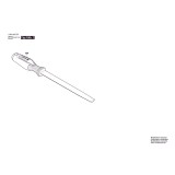 Bosch - Half round steel fil