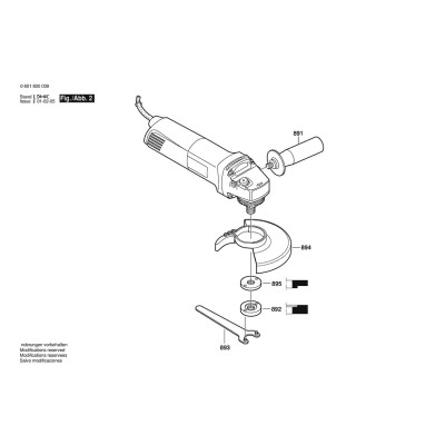 Bosch - GWS 7-115