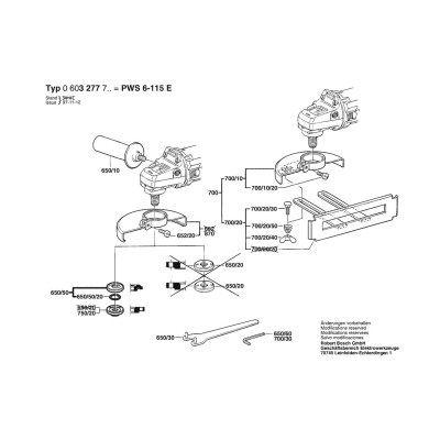 Bosch - PWS 6-115 E