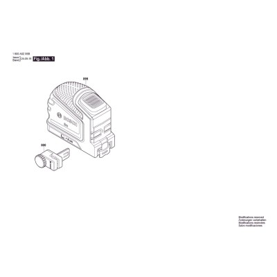 Bosch - Tape Measure 5m
