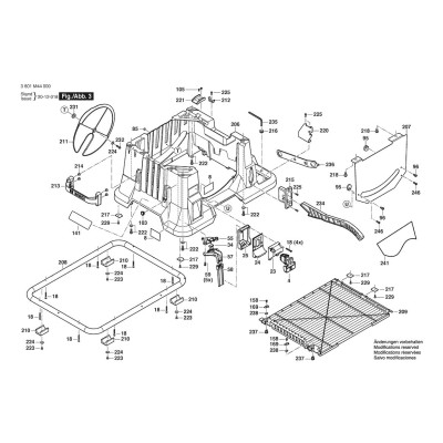 Bosch - GTS 18V-216