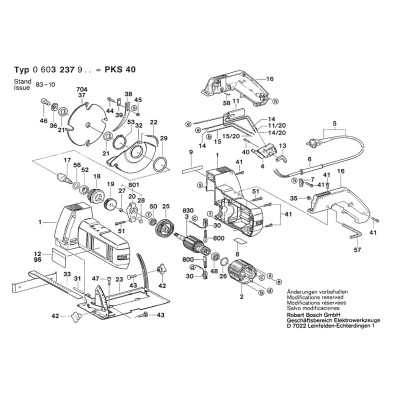 Bosch - PKS 40