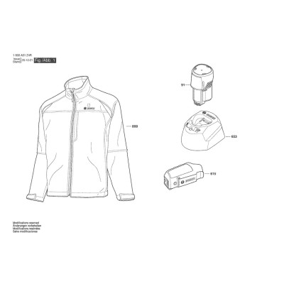 Bosch - GHJ 12+18V XA 2XL