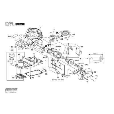 Bosch - Handhobel
