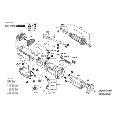 Bosch - GWS 17-125 SB