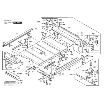 Bosch - GTS 10 XC