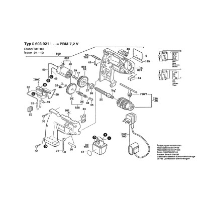 Bosch - PBM 7,2 V