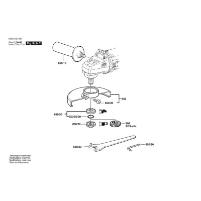 Bosch - GWS 9-150 C