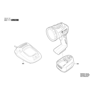 Bosch - UniversalLamp 18