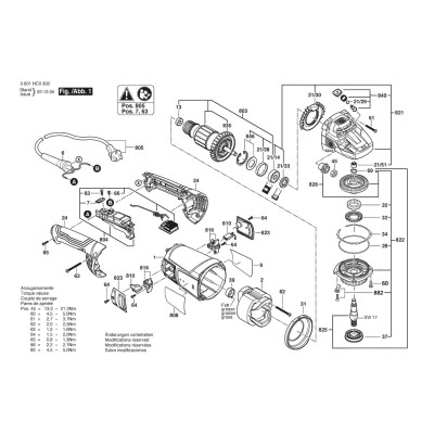 Bosch - GWS 22-180 J